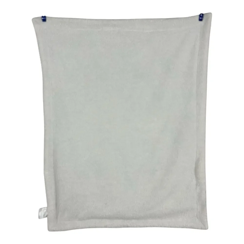 S.L. Home Fashions Whale Baby Blanket Pink Blue Gray Sherpa